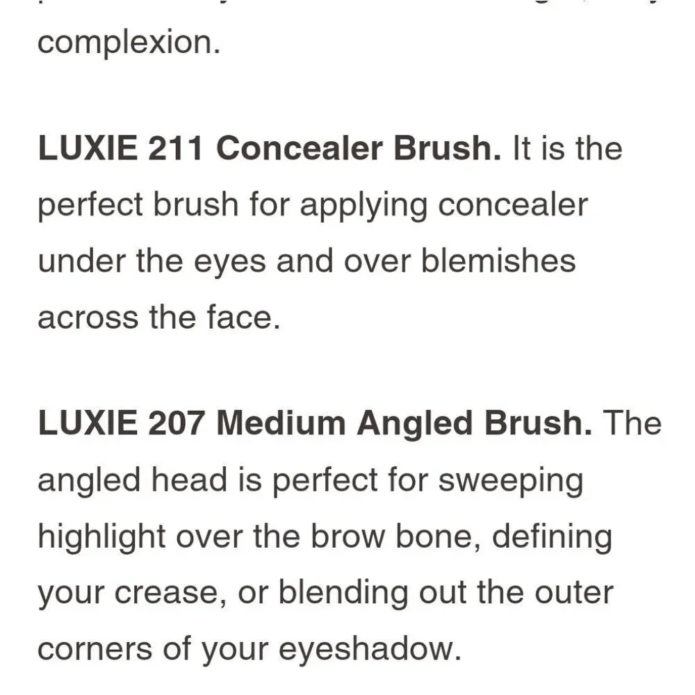 Luxie Pautips‎ Por La Noche Brush Set